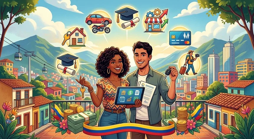 Tipos de crédito en Colombia: guía completa 2026